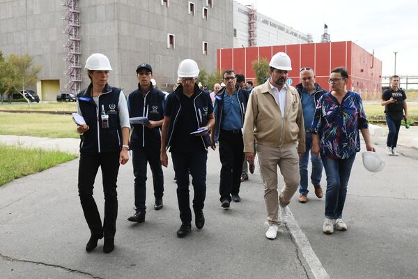 Миссия МАГАТЭ посетила Запорожскую АЭС - Sputnik Абхазия