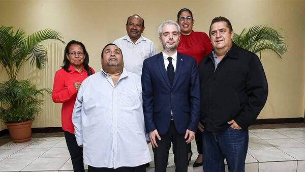 Инар Ладария встретился с депутатами Никарагуа - Sputnik Аҧсны