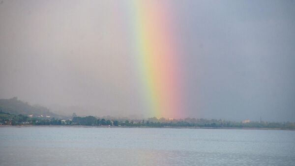 Осень встретила дождем - Sputnik Абхазия