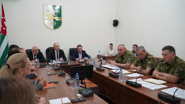 Депутаты Парламента встретились с руководством Министерства обороны - Sputnik Абхазия