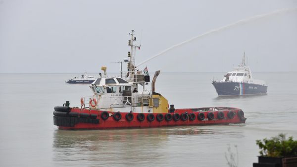Антитеррористические учения в морском порту в Сухуме - Sputnik Абхазия