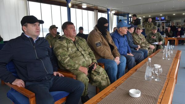Антитеррористические учения в морском порту в Сухуме - Sputnik Аҧсны