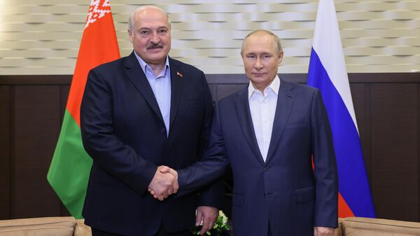 Президент РФ В. Путин встретился с президентом Белоруссии А. Лукашенко - Sputnik Аҧсны