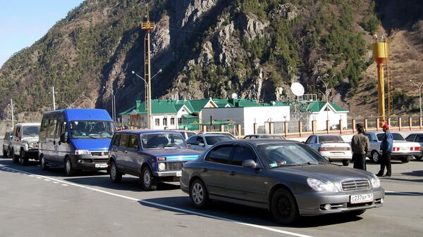 Открытие автомобильного пункта пропуска Верхний Ларс - Sputnik Абхазия