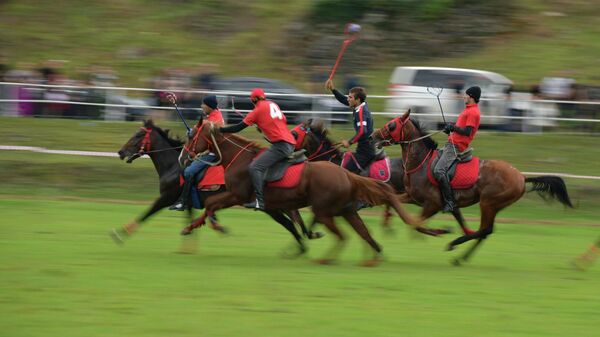 Скачки, страхи и любопытство: конно-спортивный праздник на Мыкуашта - Sputnik Абхазия