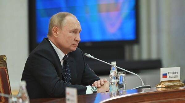 Президент РФ В. Путин принял участие в неформальной встрече руководителей государств - участников СНГ - Sputnik Абхазия