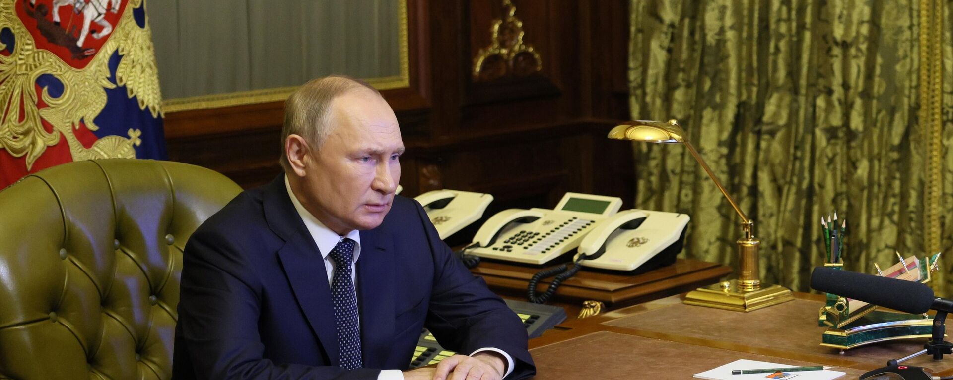 Президент РФ В. Путин провел заседание Совбеза РФ - Sputnik Абхазия, 1920, 10.10.2022