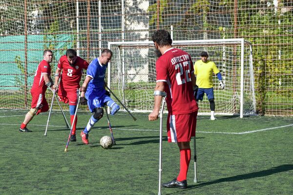 Турнир по мини-футболу среди инвалидов-ампутантов - Sputnik Абхазия