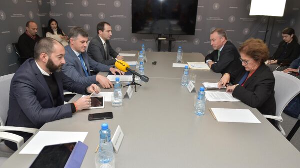 Встреча Ираклия Тужба с сопредседателем Женевских дискуссий - Sputnik Абхазия