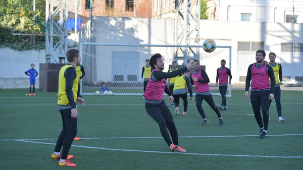Тренировка сборной Абхазии по футболу - Sputnik Абхазия