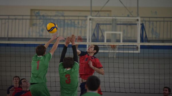Чемпионат Абхазии по волейболу среди мужских команд открылся в Сухуме - Sputnik Аҧсны