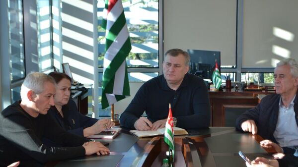 Глава Минздрава Абхазии провел расширенной совещание с внештатными специалистами  - Sputnik Абхазия