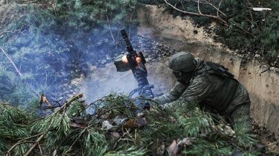 Работа подразделений морской пехоты на Херсонском направлении