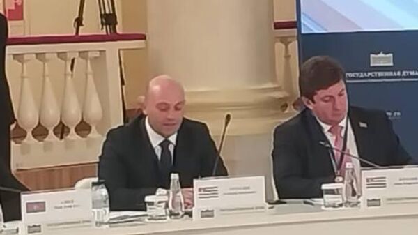 III Международной конференции Роль взаимодействия фракций политических партий и блоков в межпарламентском сотрудничестве стран СНГ - Sputnik Абхазия