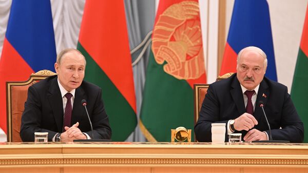 Рабочий визит президента РФ В. Путина в Белоруссию - Sputnik Абхазия