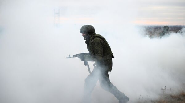 Военная подготовка мобилизованных в Волгоградской области - Sputnik Абхазия