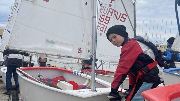 Юный яхтсмен из Абхазии принял участие во Всероссийских состязаниях в Сочи - Sputnik Аҧсны