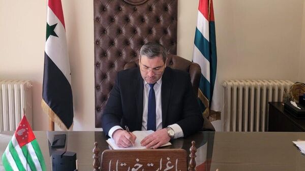 Посол Абхазии в Сирии Баграт Хутаба - Sputnik Абхазия