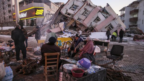 Разрушения в Гельбаши вследствие землетрясения в Турции  - Sputnik Абхазия