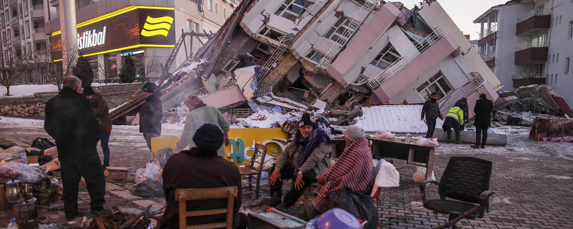Разрушения в Гельбаши вследствие землетрясения в Турции  - Sputnik Абхазия, 1920, 13.02.2023