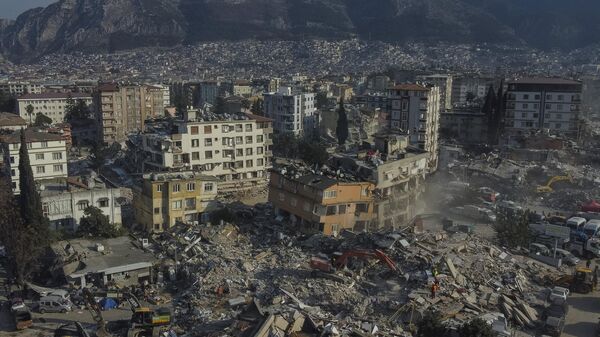 Разрушения в Антакье вследствие землетрясения в Турции  - Sputnik Аҧсны