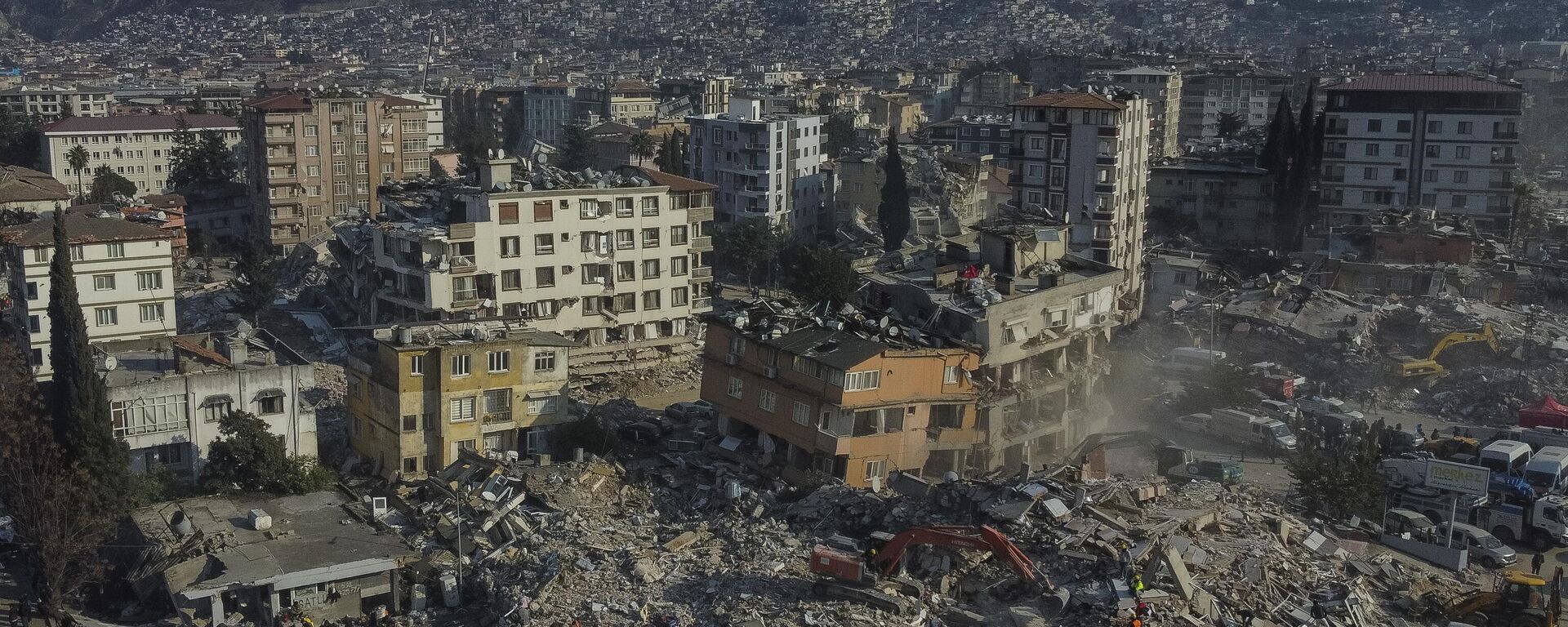 Разрушения в Антакье вследствие землетрясения в Турции  - Sputnik Аҧсны, 1920, 15.02.2023