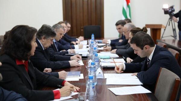 В кабмине прошло совещание с представителями минэкономразвития РФ - Sputnik Абхазия