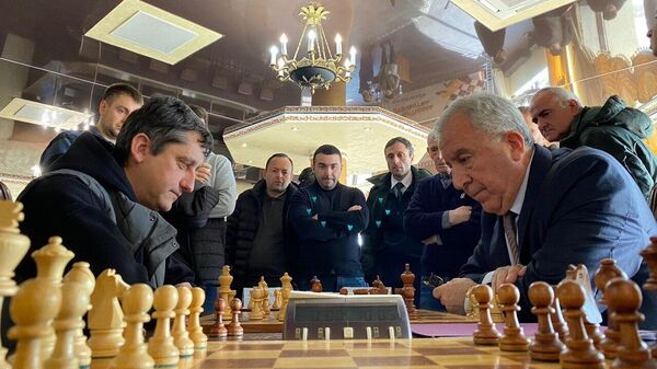 Турнир по шахматам, приуроченный ко Дню Защитника Отечества, прошел в Сухуме - Sputnik Аҧсны