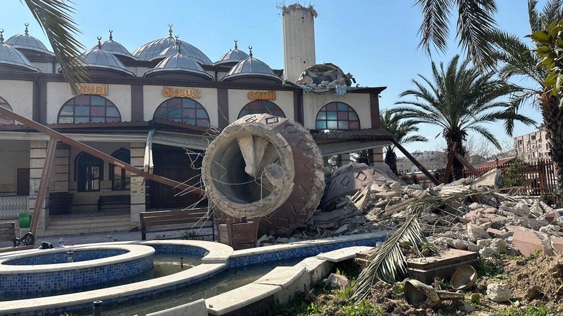 Последствия землетрясения в турецком городе Антакья - Sputnik Абхазия, 1920, 25.02.2023