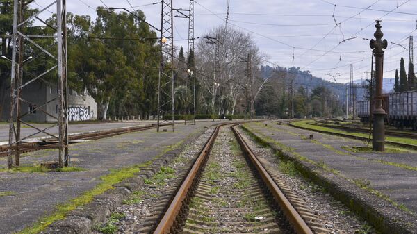 Железнодорожные пути  - Sputnik Абхазия
