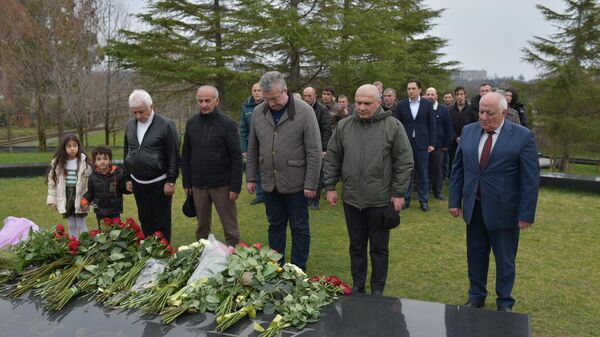 Акция приуроченная к годовщине мартовской наступательной операции - Sputnik Абхазия