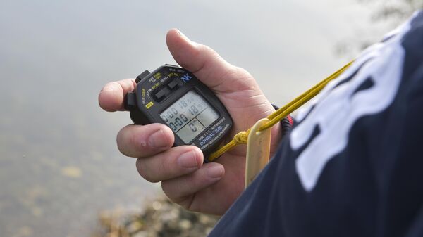 Тренировка паралимпийцев по байдаркам на оз. Инкит - Sputnik Аҧсны