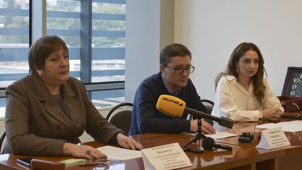 Пресс-конференция на тему Опасение вспышки корьевой инфекции - Sputnik Абхазия