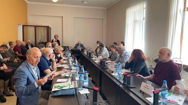 Конференция посвященная юбилею Даура Зантария - Sputnik Абхазия