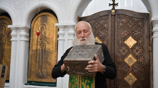 Историческое событие: мощи Симона Кананита передали Сухумскому Кафедральному собору - Sputnik Абхазия