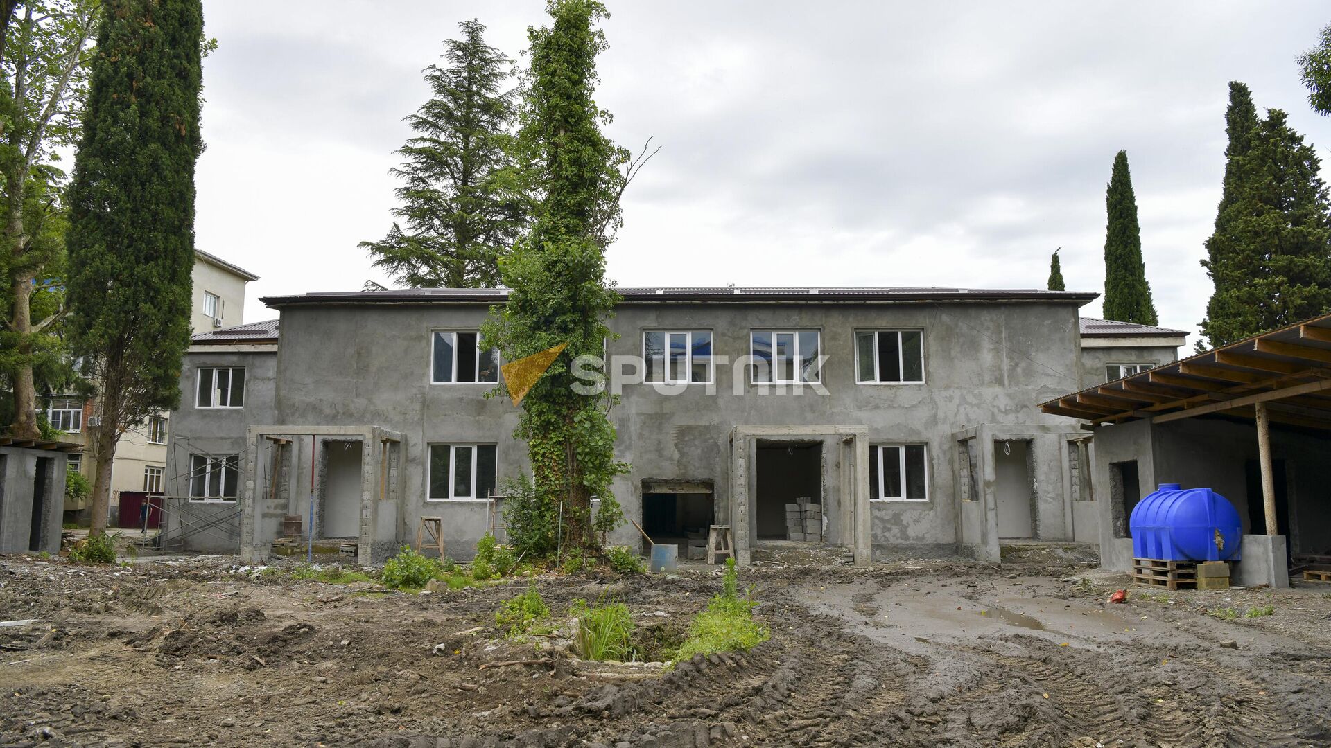Строительство детского сада в Гагре - Sputnik Абхазия, 1920, 22.06.2023