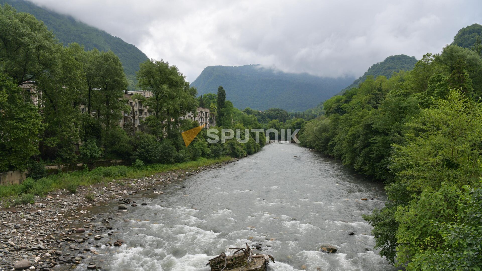 Река Аалдзга - Sputnik Абхазия, 1920, 10.08.2023