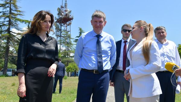 Министр экономразвития России Максим Решетников прибыл в Абхазию - Sputnik Абхазия