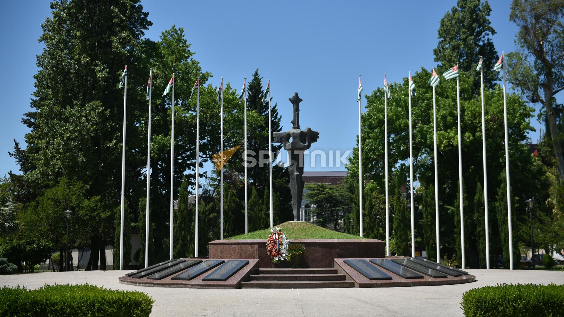 Мемориал в Парке Славы - Sputnik Абхазия, 1920, 17.01.2024