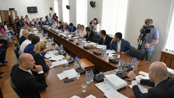 Сессия в Парламенте Республики Абхазия  - Sputnik Абхазия