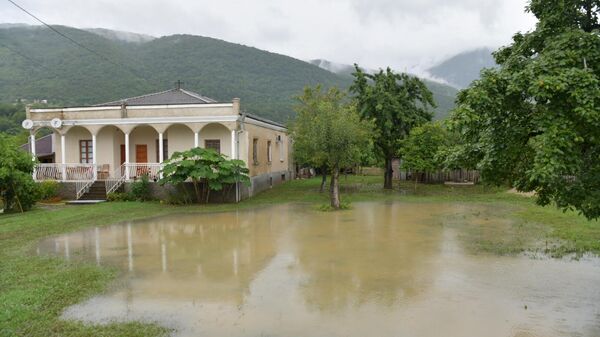 Последствия после потопа в Гагре - Sputnik Абхазия