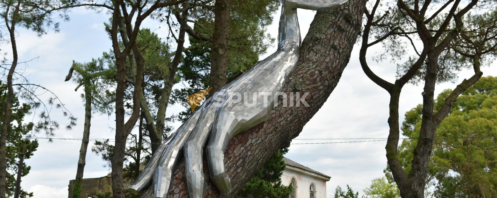 Скульптура на набережной Очамчыры - Sputnik Абхазия, 1920, 15.07.2023