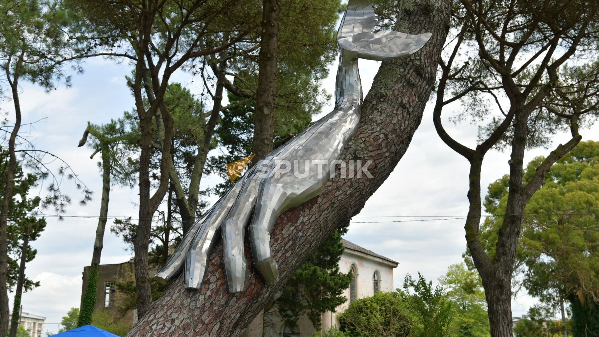 Скульптура на набережной Очамчыры - Sputnik Абхазия, 1920, 15.07.2023
