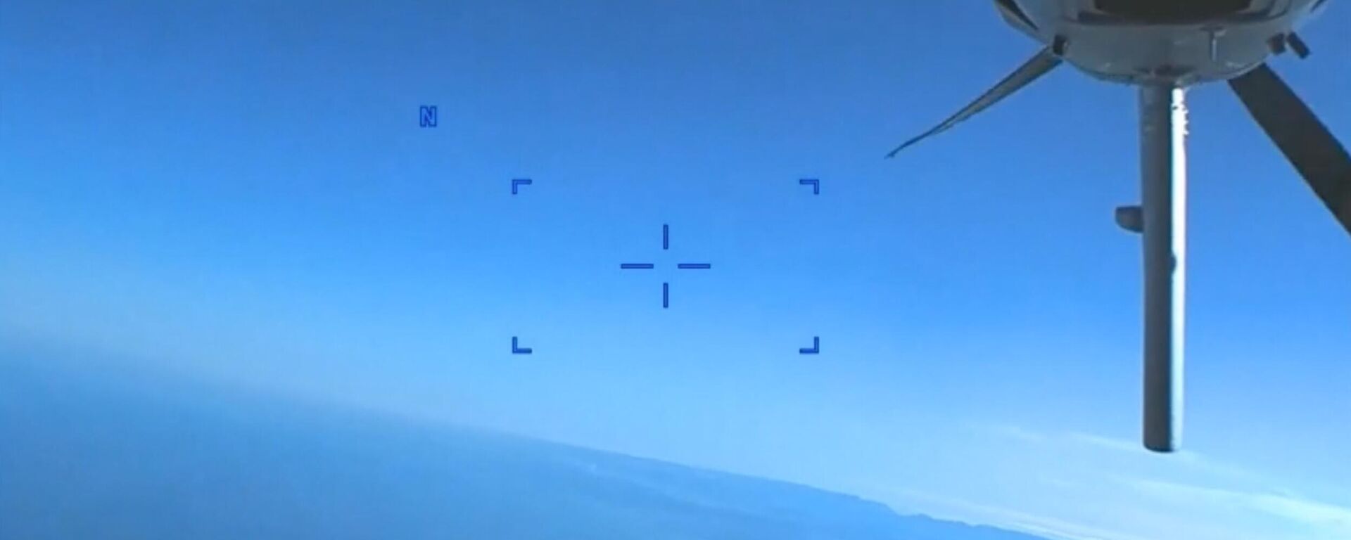 Опубликовано предполагаемое видео ЧП с американским БПЛА над Черным морем - Sputnik Аҧсны, 1920, 24.07.2025