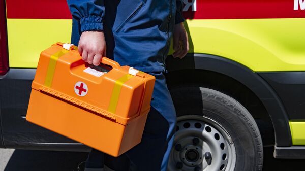 Сотрудник ГБУЗ РК Крымского республиканского центра медицины катастроф и скорой медицинской помощи - Sputnik Абхазия