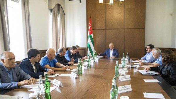Аслан Бжания встретился с представителями научной и творческой интеллигенции, сообщила пресс-служба главы государства - Sputnik Абхазия