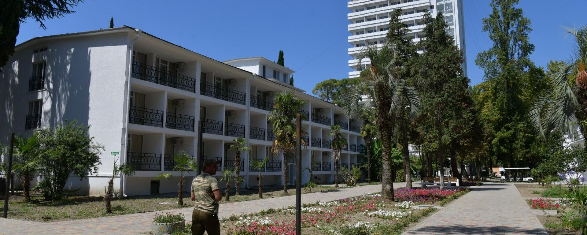 Аслан Бжания с инспекцией в МВО и ПВО  - Sputnik Абхазия, 1920, 19.02.2026