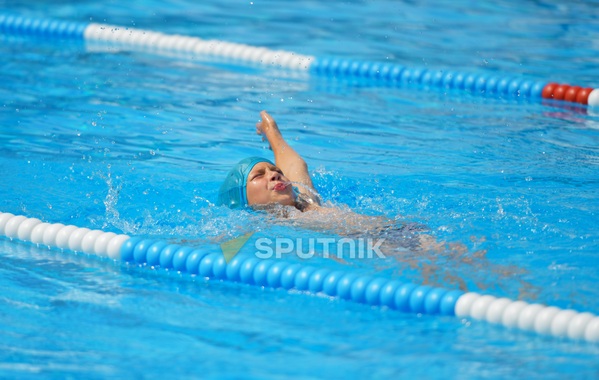 Соревнования прошли в Сухумском олимпийском бассейне. - Sputnik Абхазия