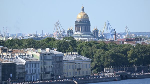 Празднование Дня ВМФ в Санкт-Петербурге - Sputnik Аҧсны