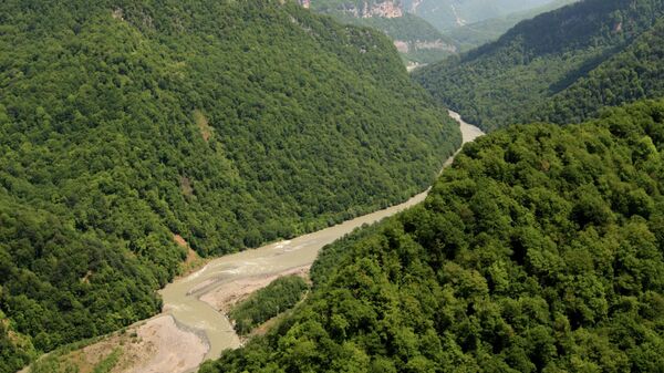 Вид на нижнюю часть Кодорского ущелья - Sputnik Абхазия